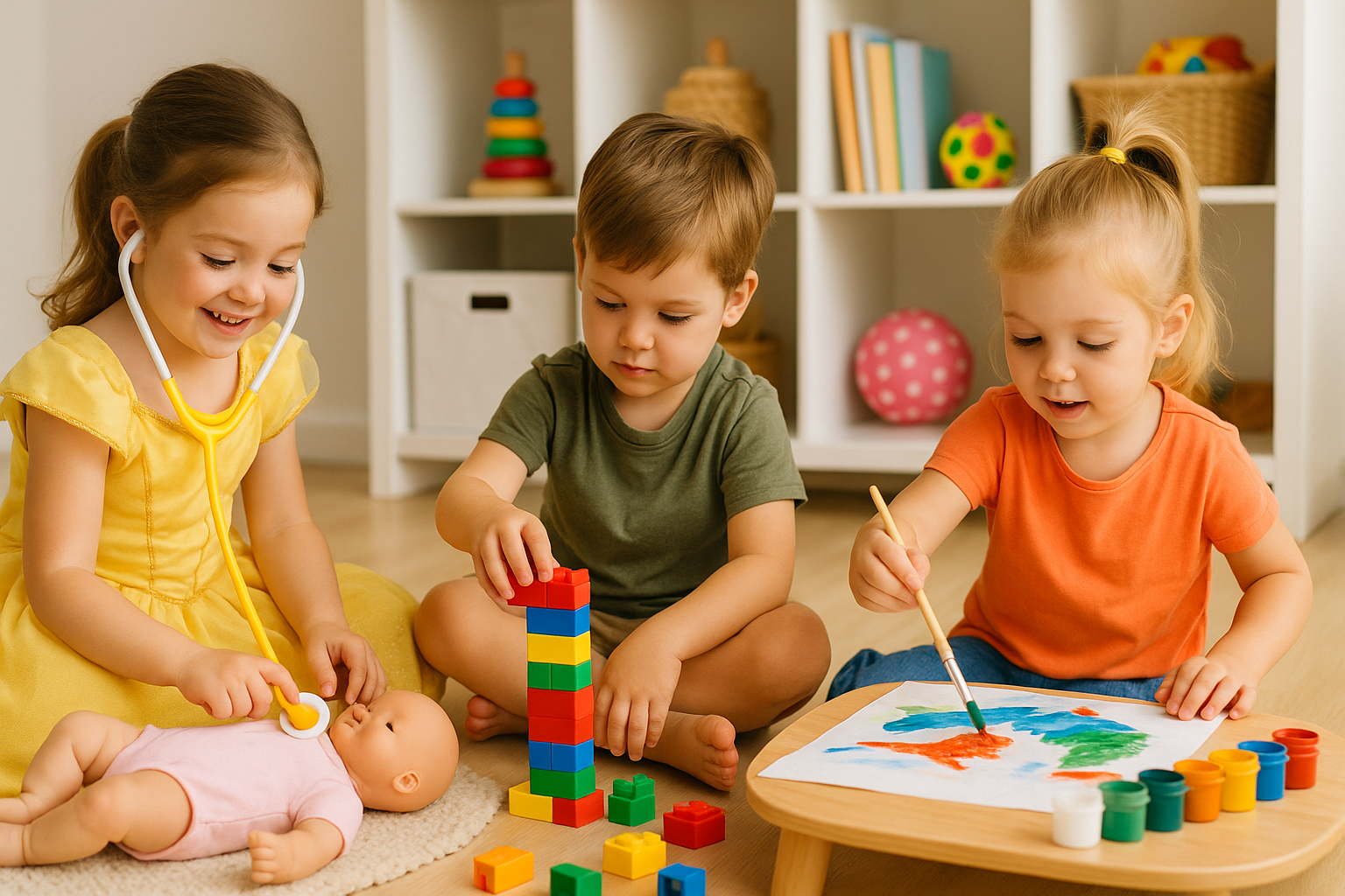 요즘 잘나가는 놀이 (역할놀이, 블록놀이, 미술놀이)관련 사진