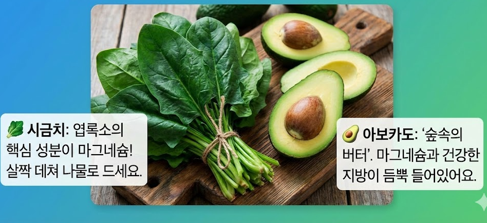 마그네슘이 풍부한 음식