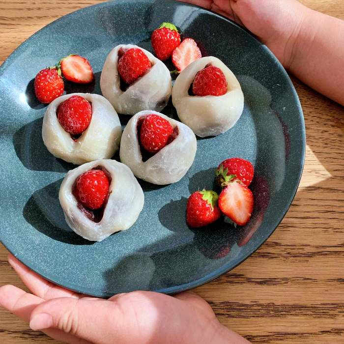 생활의달인 도쿄 딸기찹쌀떡 맛집