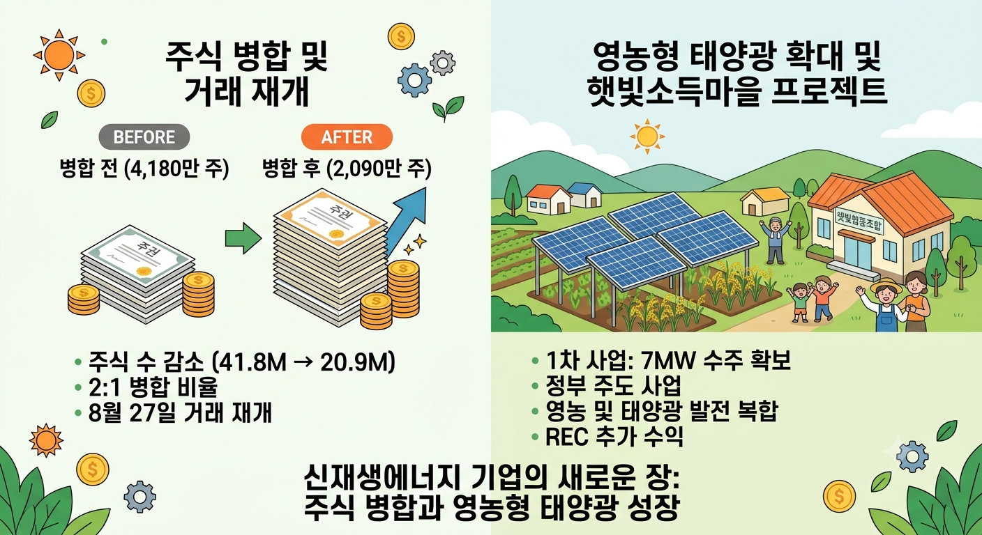 영농형태양광 (병합, 햇빛소득마을, 사업확대)