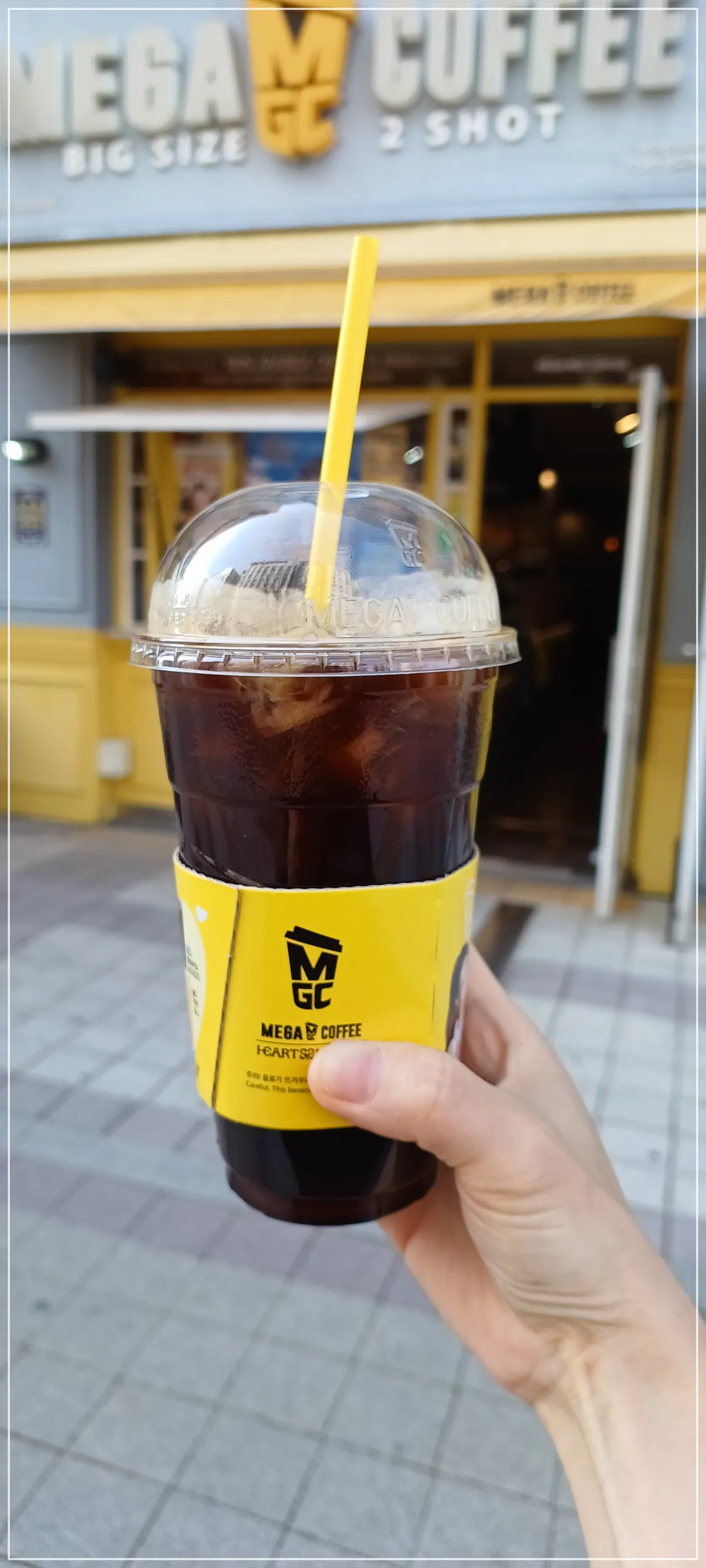 메가커피-헛개리카노