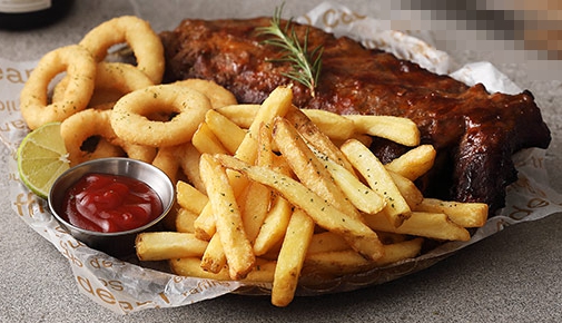 한국의 감자 요리 감자튀김