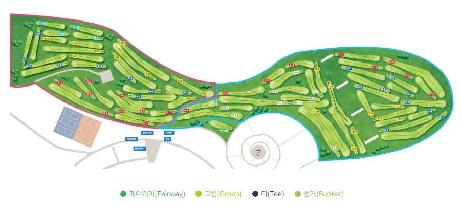 여주-오학-파크골프장-코스