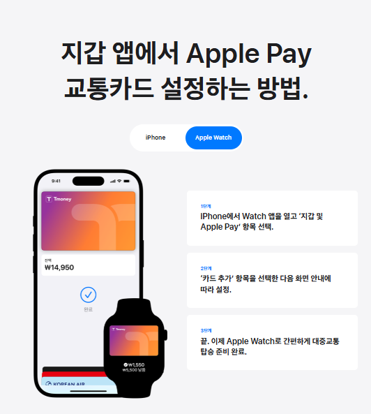 애플페이 티머니 사용법 완벽 정리 (2025년 최신)