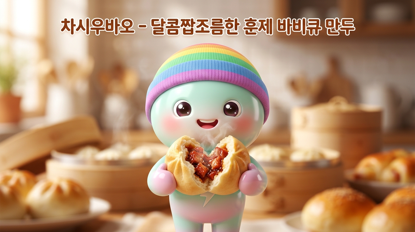 차시우파운 &ndash; 황금빛 바비큐 만두