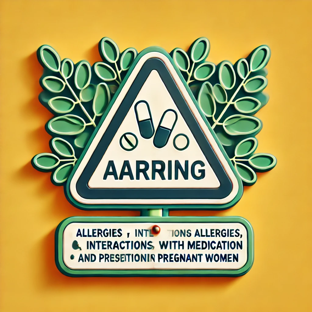 모링가 섭취 시 주의사항