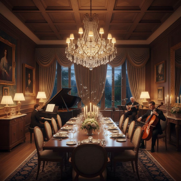 서양의 가족 식사에 대해 알어 봅니다.