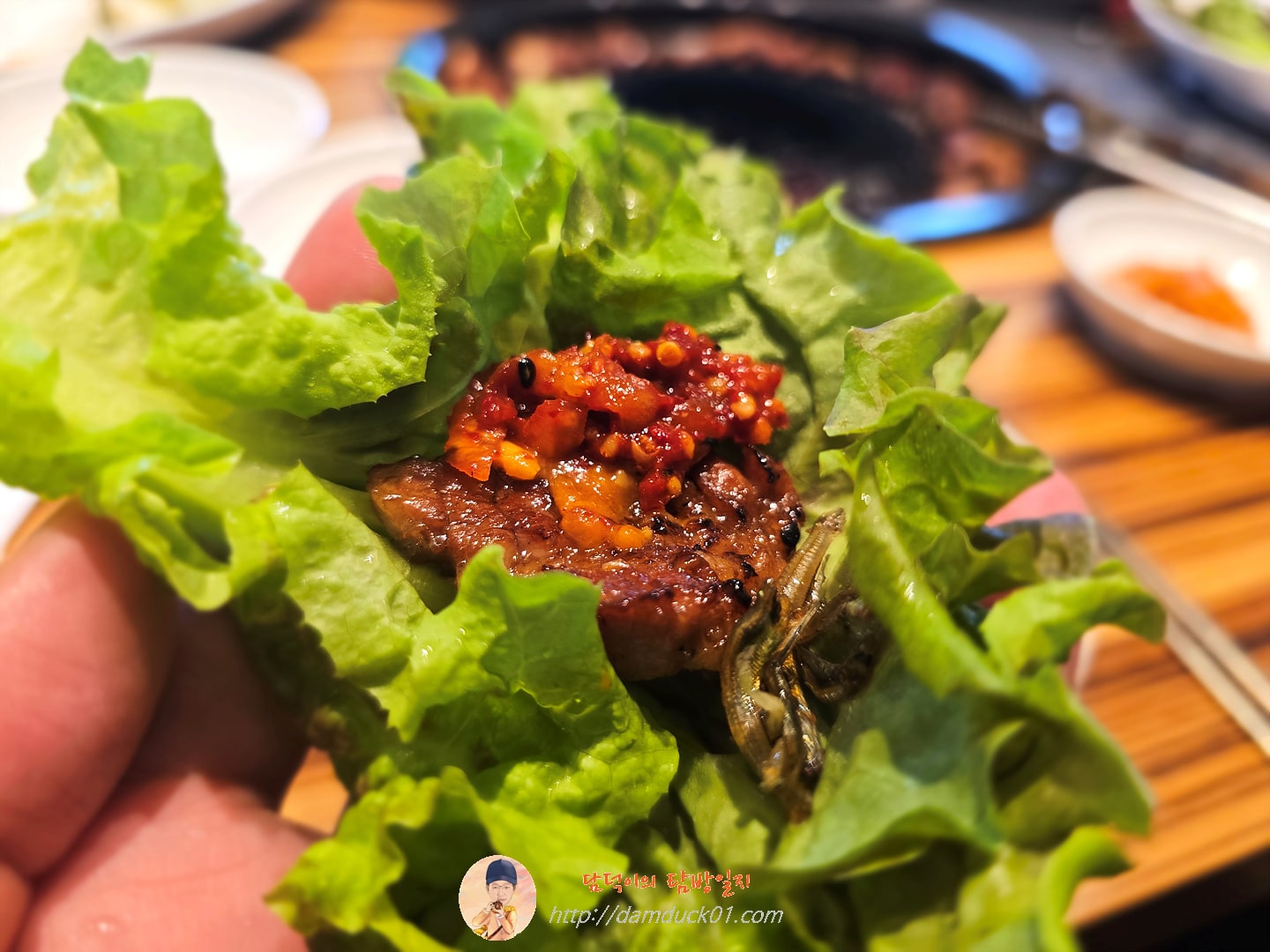 [점심] 한돈 숯불양념구이 한상