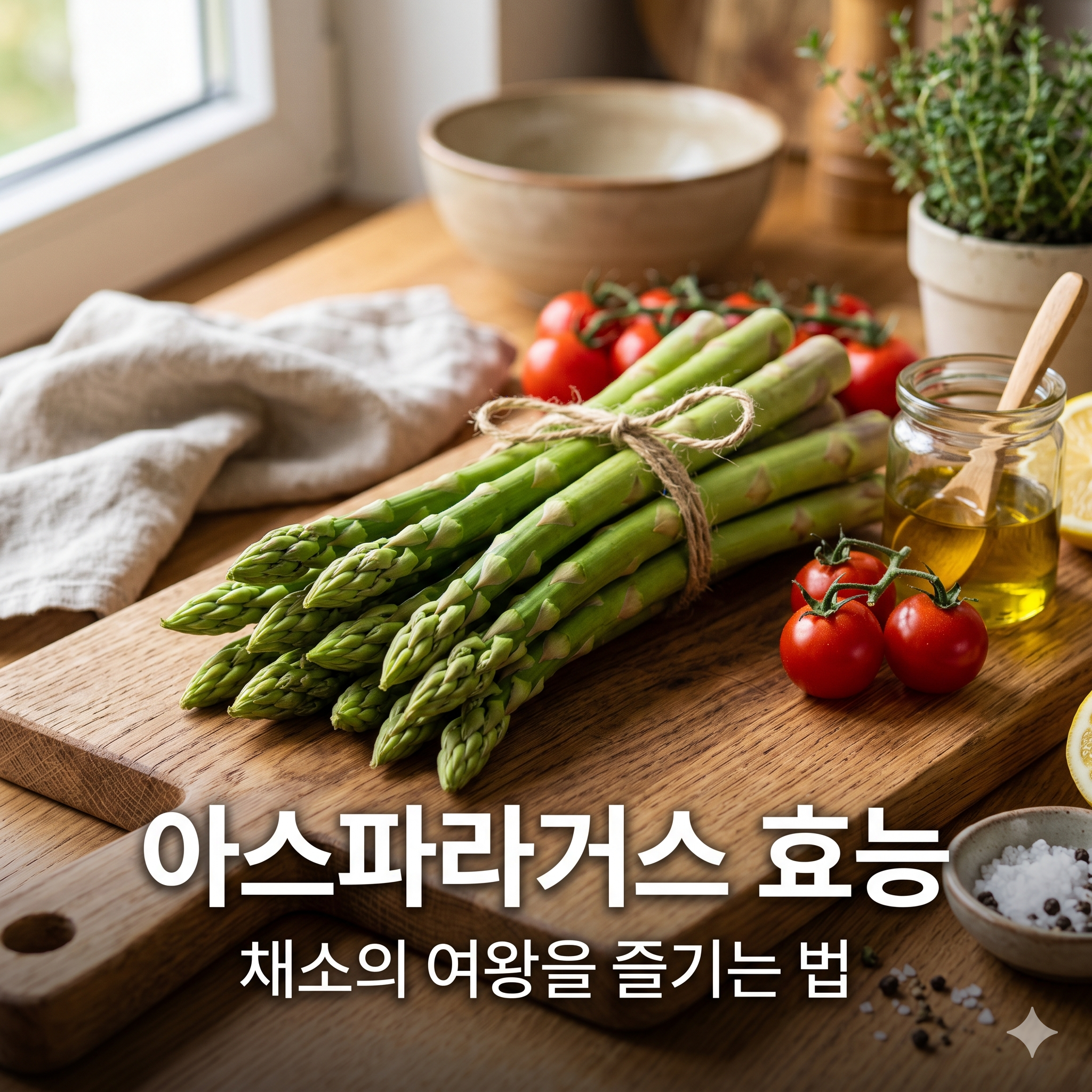 아스파라거스 효능: 영양 가득한 채소의 여왕을 즐기는 법