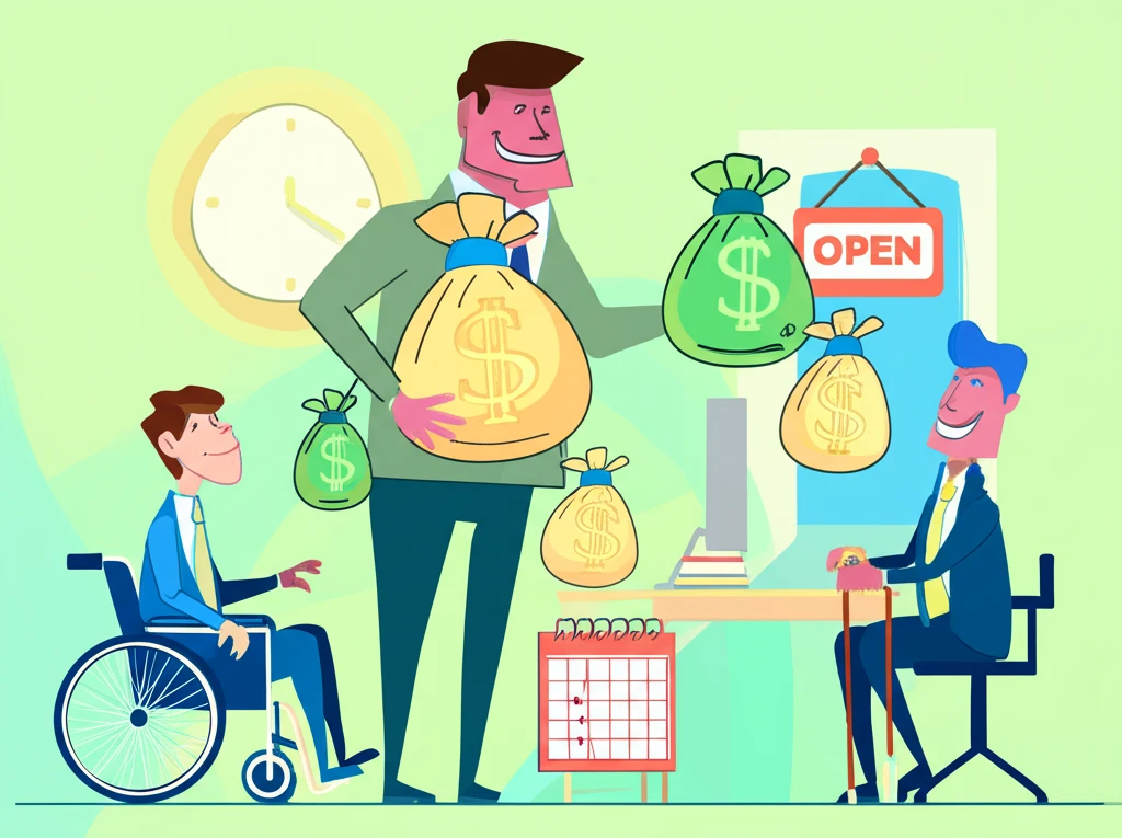 장애인 취업알선 지원금 2025 지급..