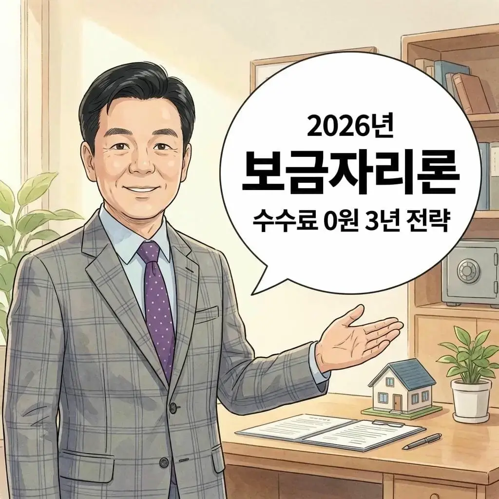 2026년 보금자리론 금리 및 중도상환수수료 면제 가이드 아바타 이미지