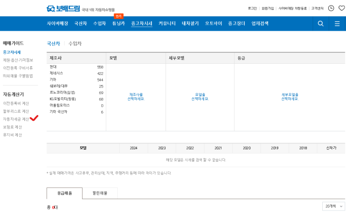 자동차세-계산방법