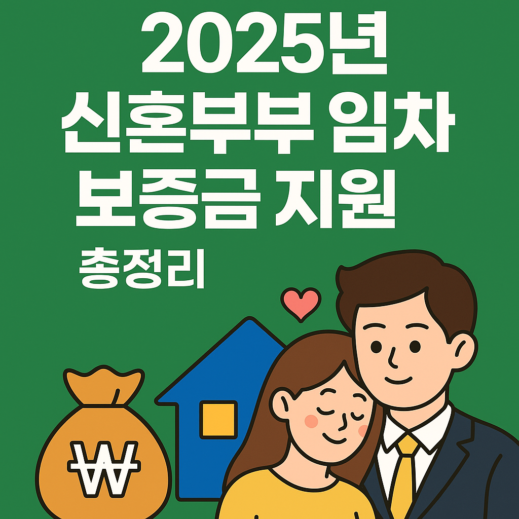 "2025 신혼부부 전세보증금 지원 총정리📌 놓치면 2억 손해!"