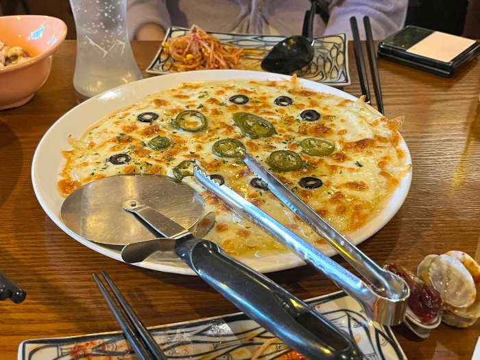 치즈감자전 비주얼