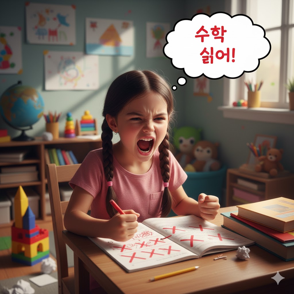 틀리는 것을 못 받아들이는 초등학교 저학년 2