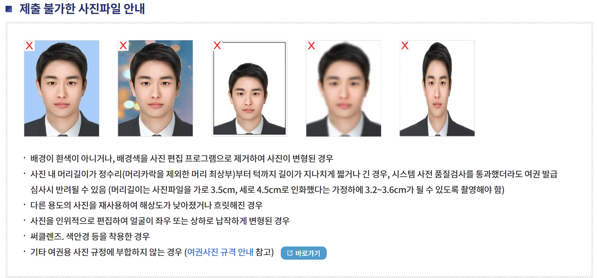 여권 사진 규격 과 여권 온라인 재발급