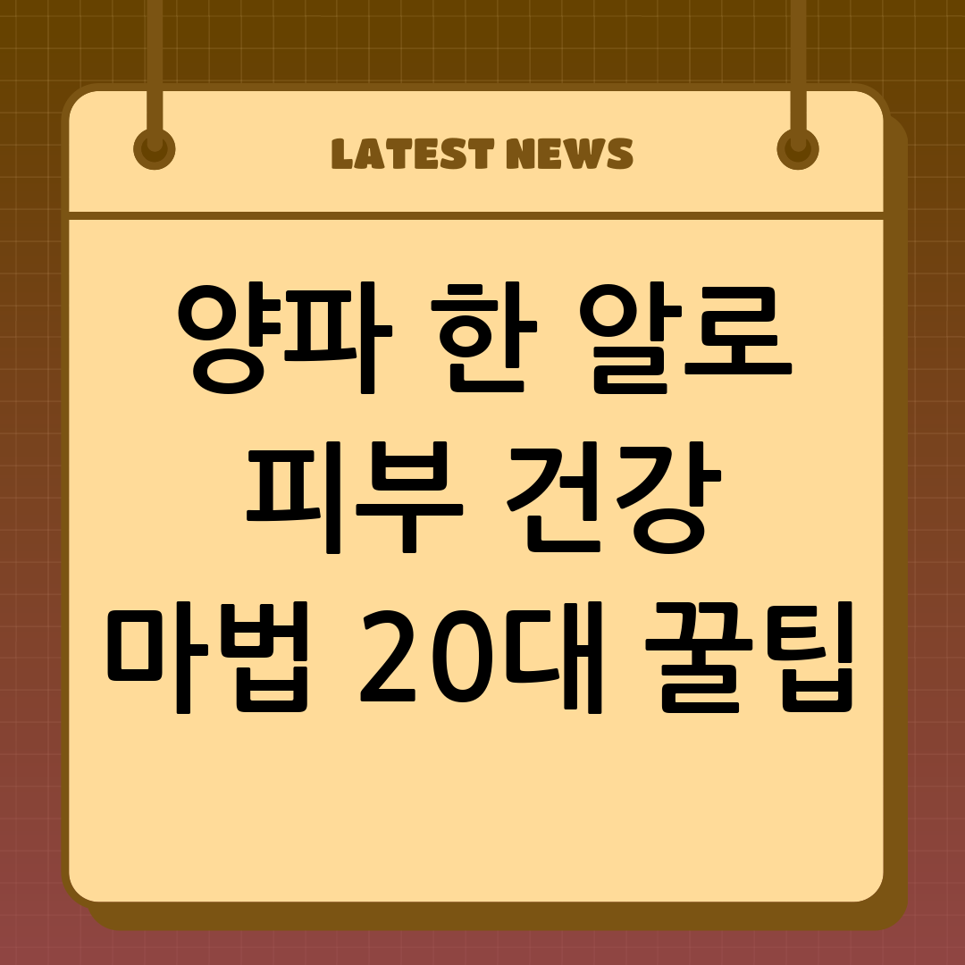 양파 효능
