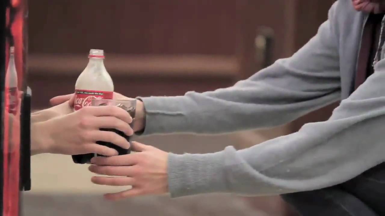 coke happiness vending machine