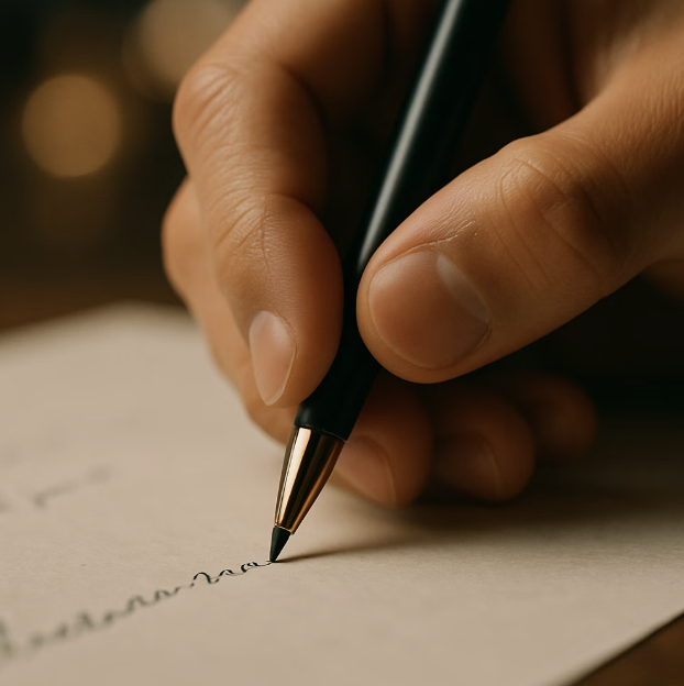 중요한 한 가지, 필기가 필요하다면?