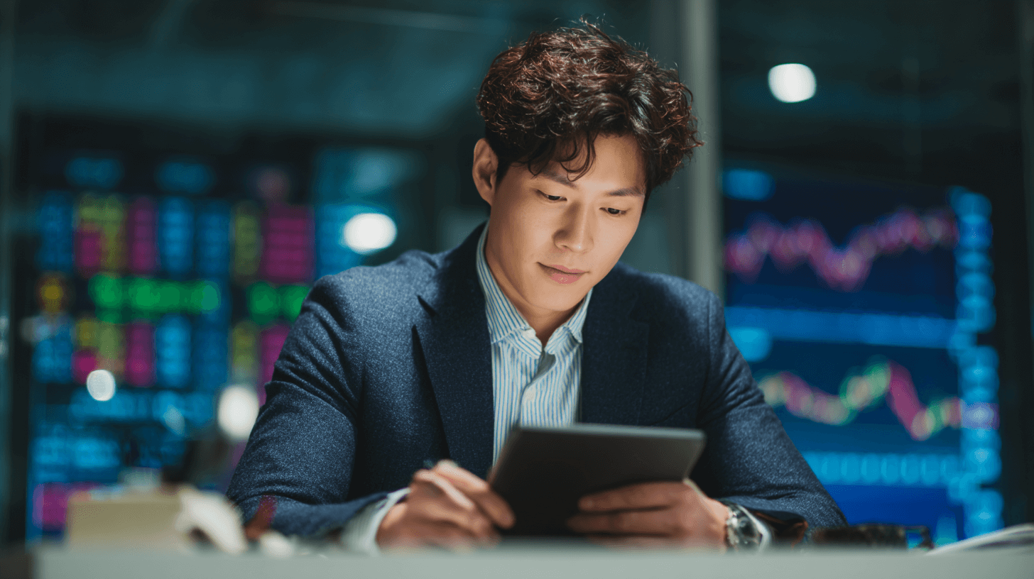 핸드폰을-보고-있는-남자