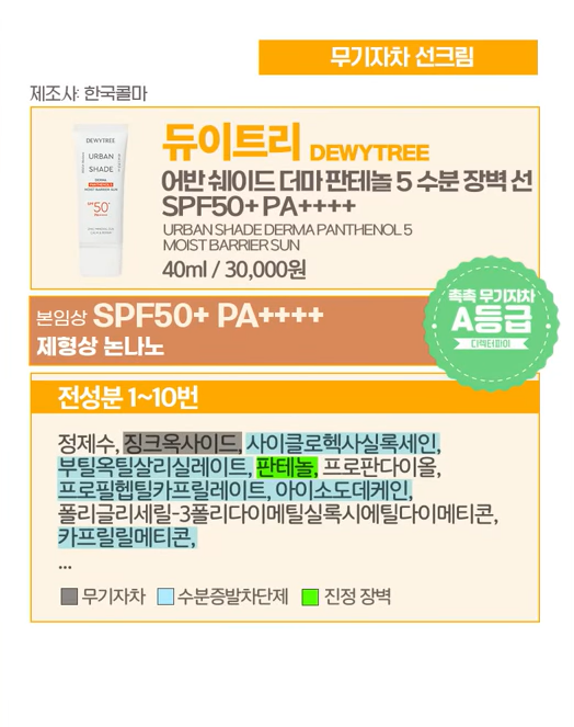 디렉터파이 선크림 추천11