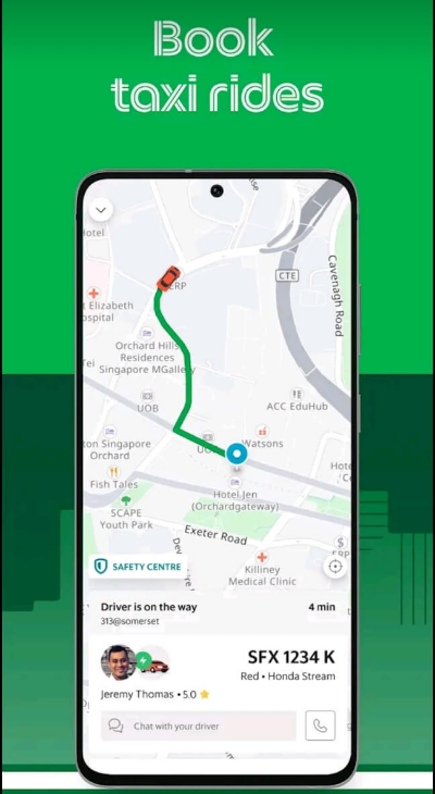 그랩의 주요 기능