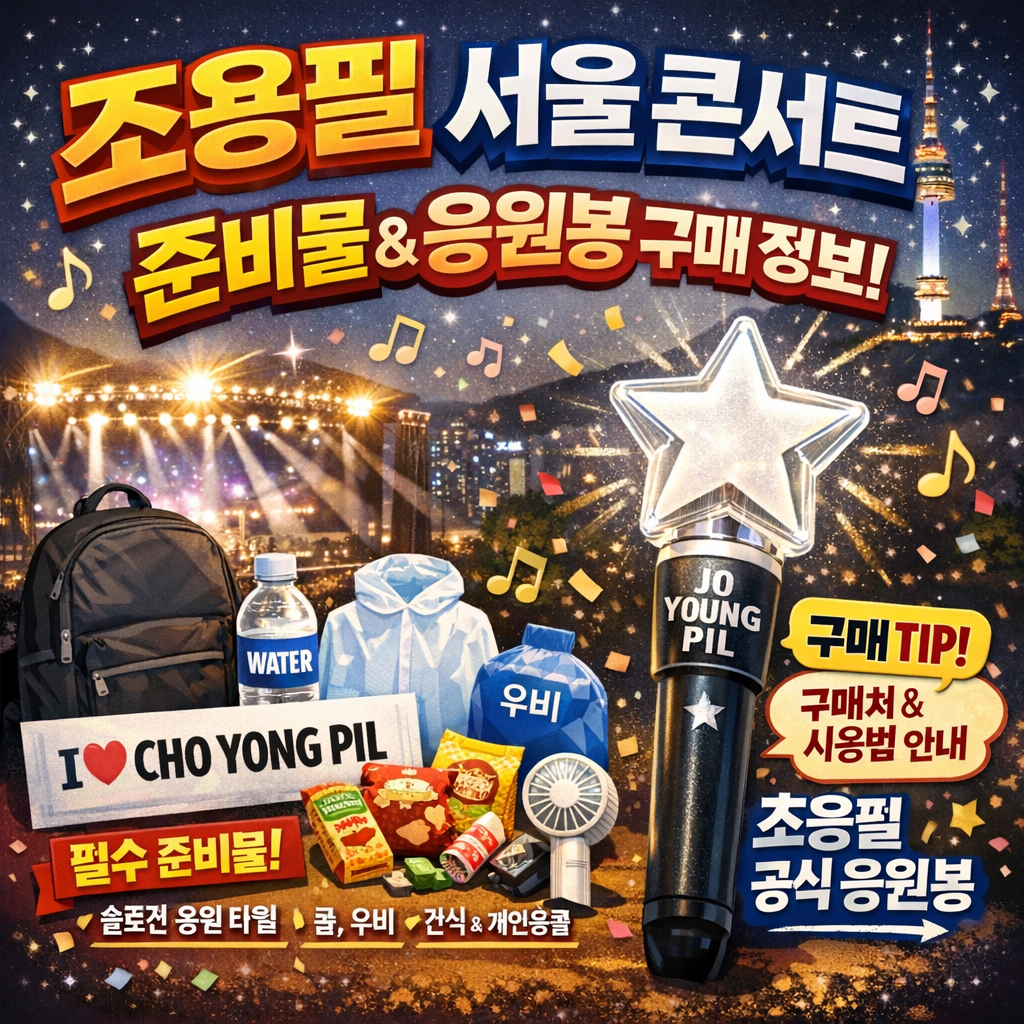 조용필 서울 콘서트 티켓 사러 가기