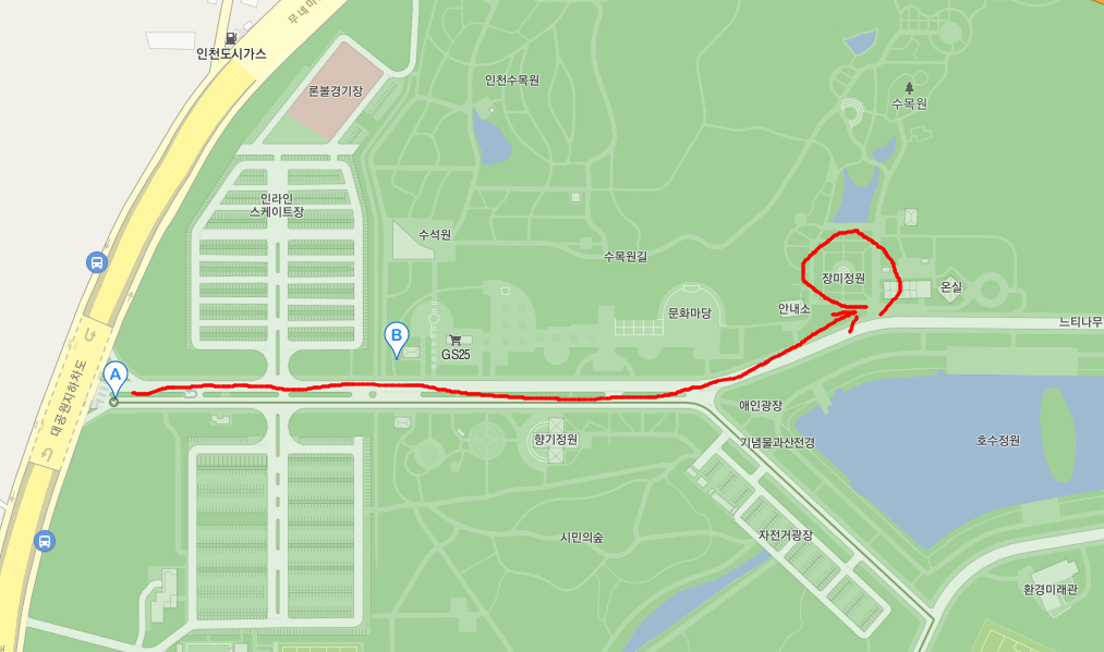 인천대공원 장미원