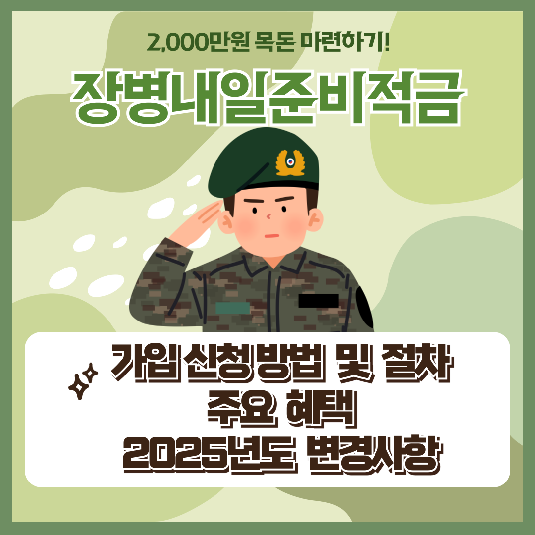 장병내일준비적금 가입 방법