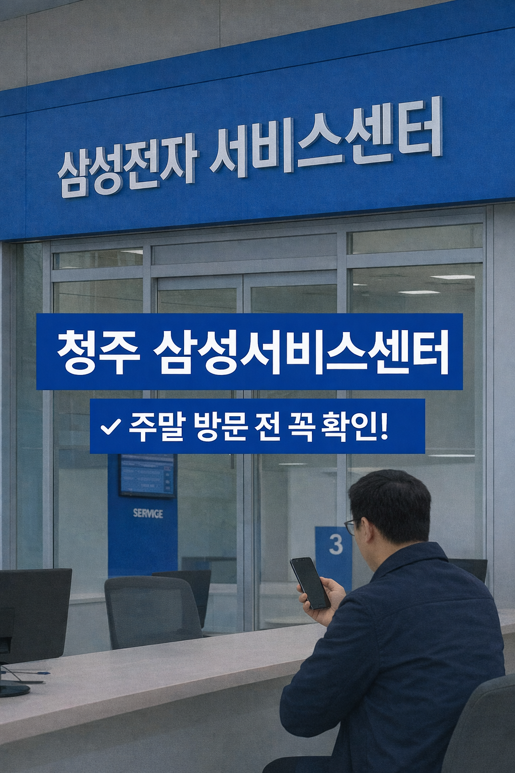 청주 삼성서비스 센터 주말영업 관련 사진