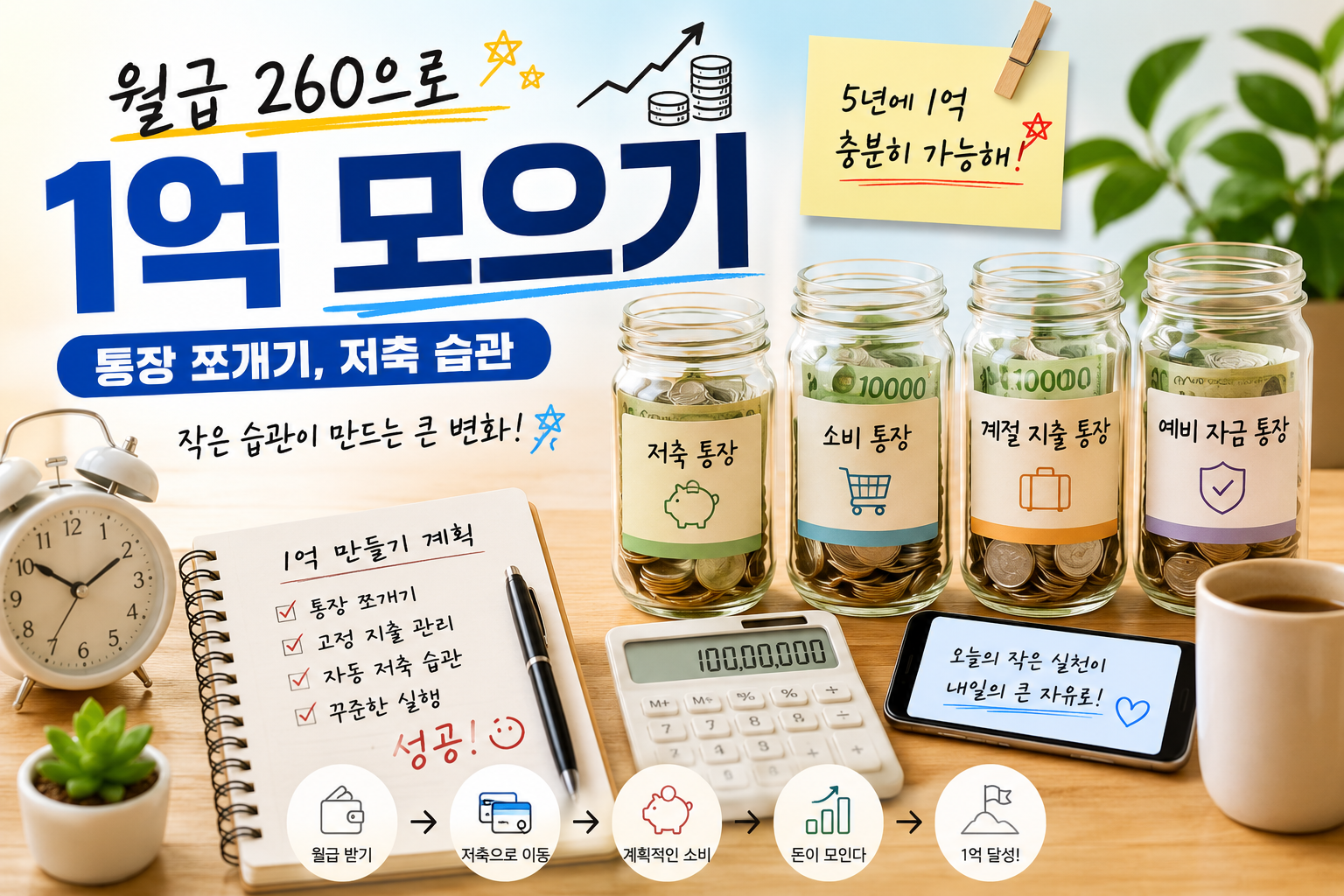 1억 모으기