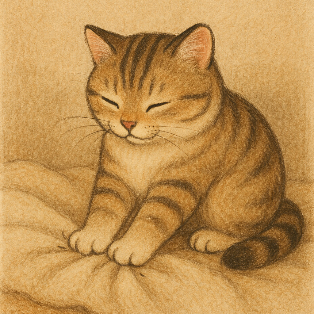 꾹꾹이 하는 고양이 관련 사진