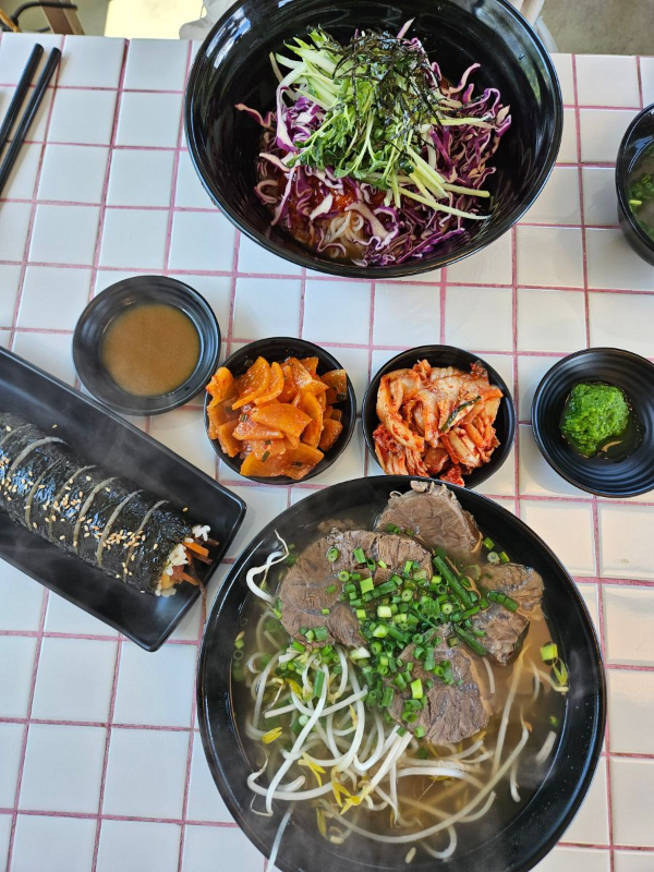 노지식당 항공샷