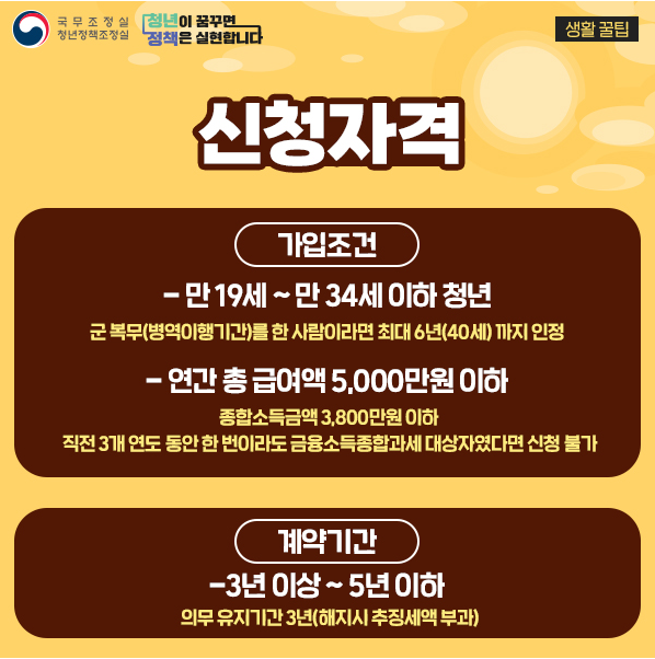 청년 소득공제 장기펀드
