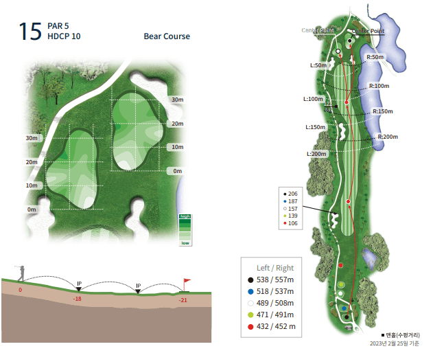 베어크리크 포천 골프클럽 베어코스 15
