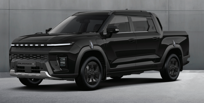 전기 픽업 트럭 무쏘 블랙 엣지 EV 스펙 가격 주행 성능 거리 분석