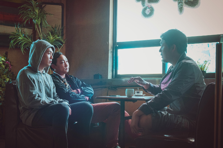 박성웅,류경수,양형민쓰리샷