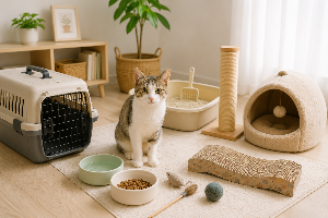 고양이 입양 전 준비물 총정리, 초보 집사가 꼭 준비해야 할 필수용품