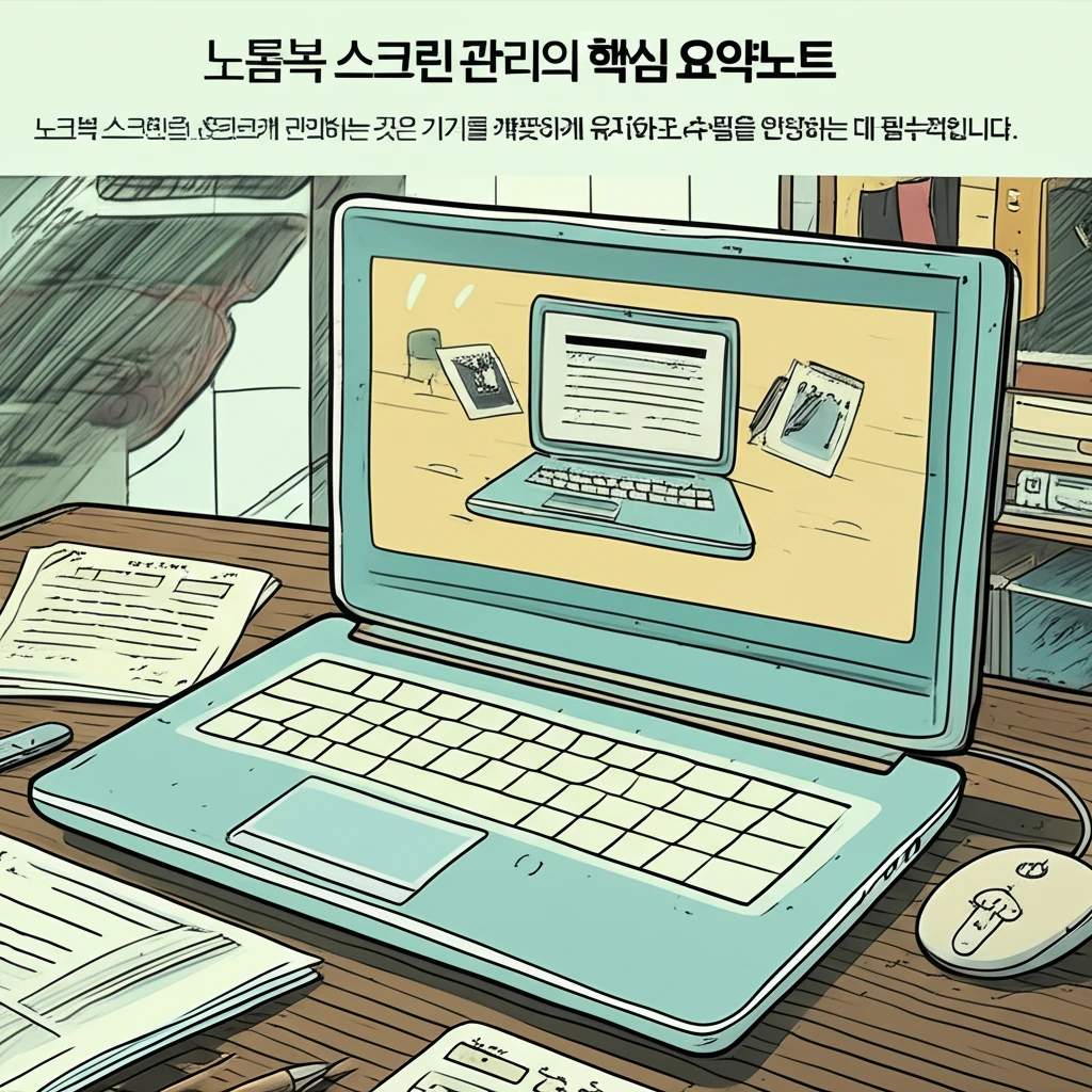 눈 아픈 노트북 스크린? 안전하게 얼..