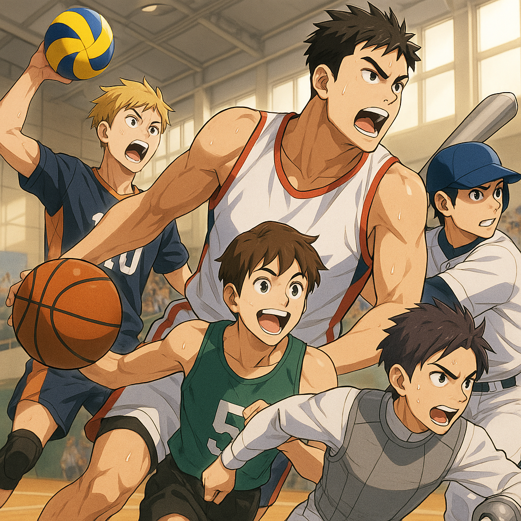 스포츠 애니메이션 이미지