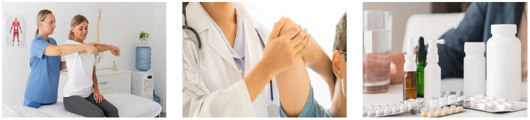 오십견 치료 이미지