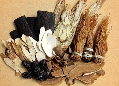 한약재료들, 당귀, 녹각, 대추