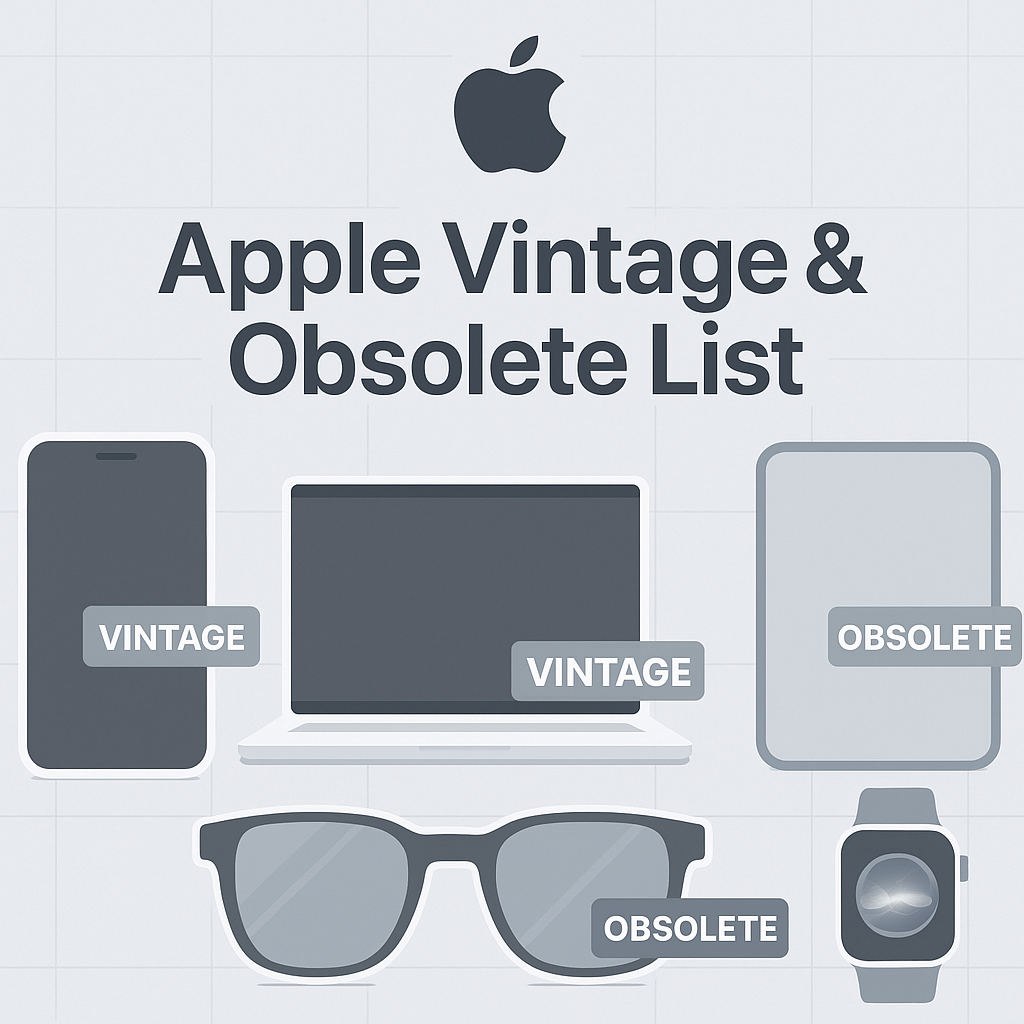 Apple 복고 및 단종 기기 리스트 썸네일