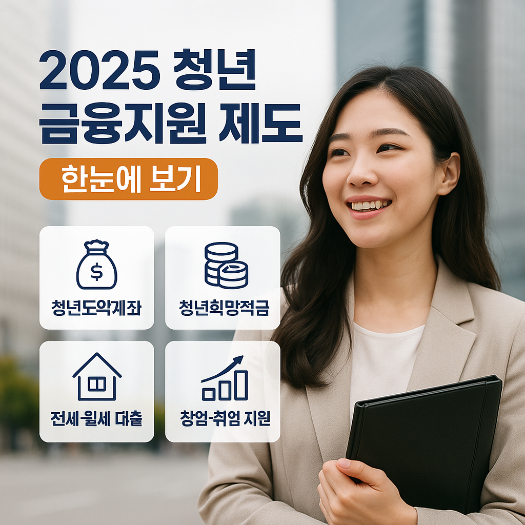 2025 청년 금융지원 제도 한눈에 보기
