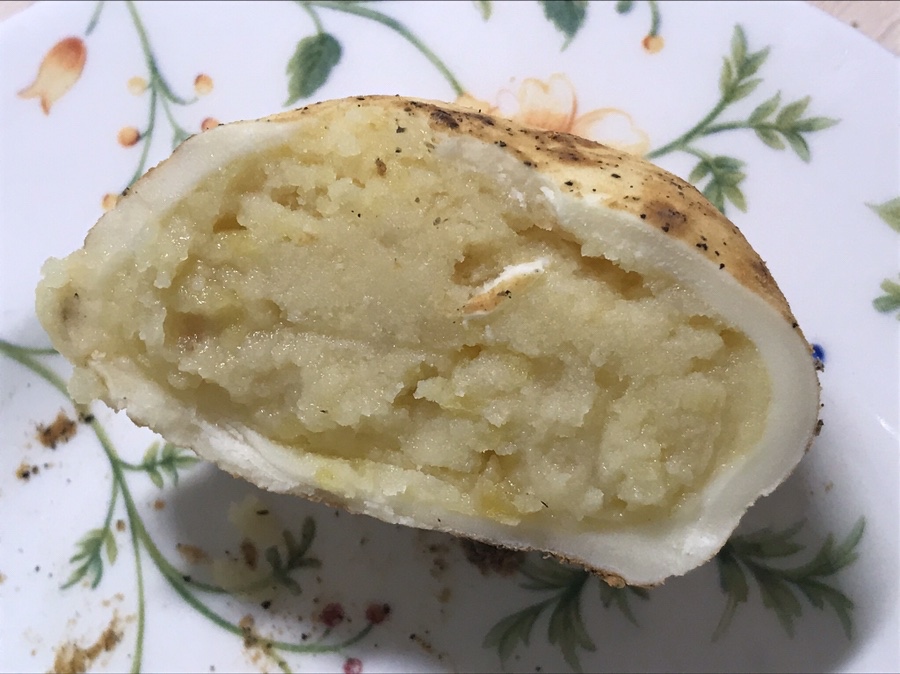 감자밭 감자빵 단면