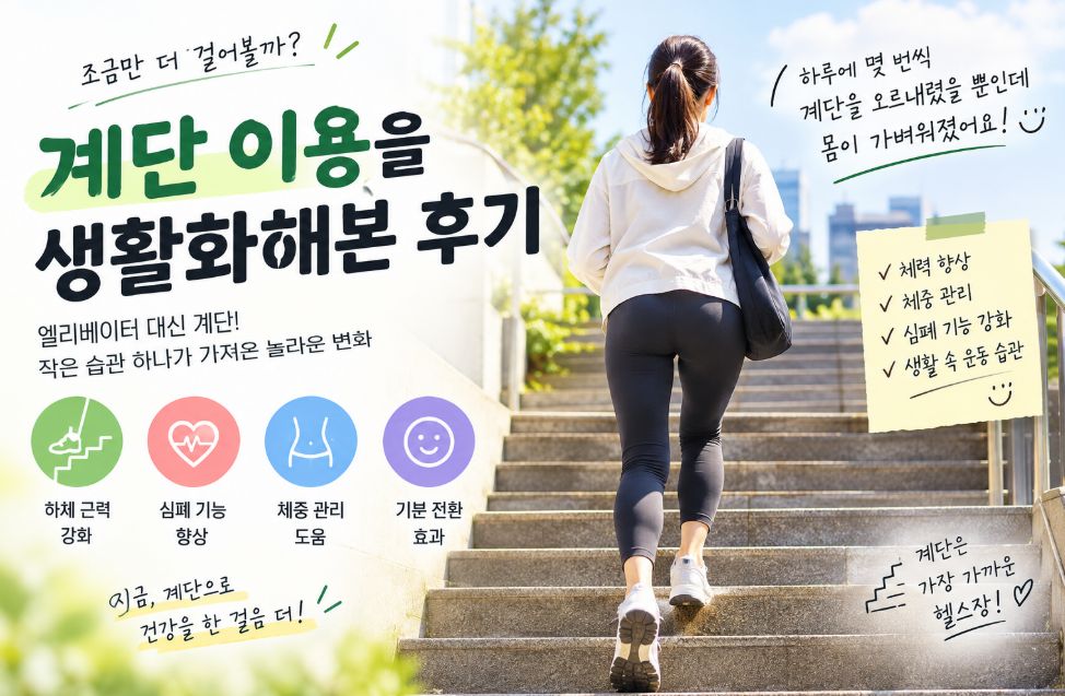 계단오르기