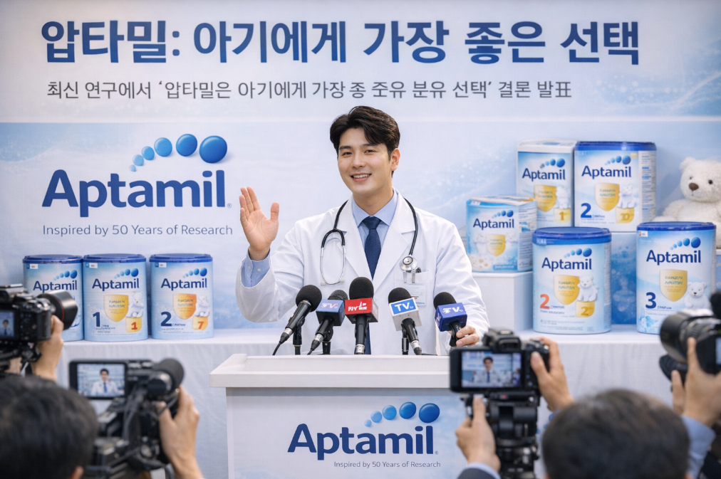 압타밀, 우리 아기 첫 분유 이렇게 선택했어요