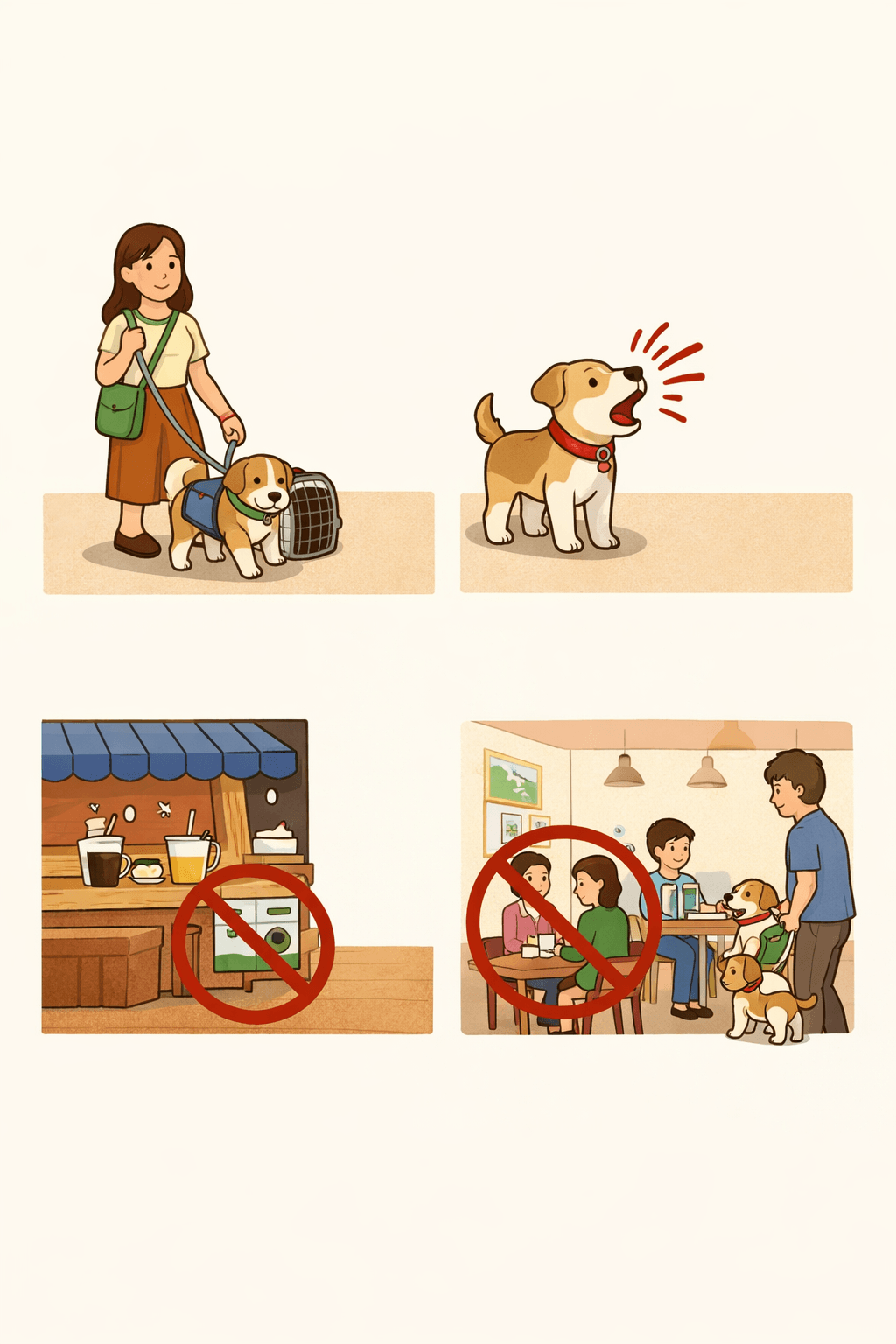 반려동물 동반 카페 규제 (공간분리, 노펫존, 예방접종)