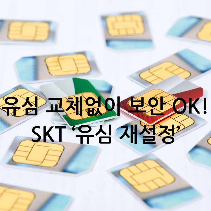 SKT &lsquo;유심 재설정&rsquo;으로 보안