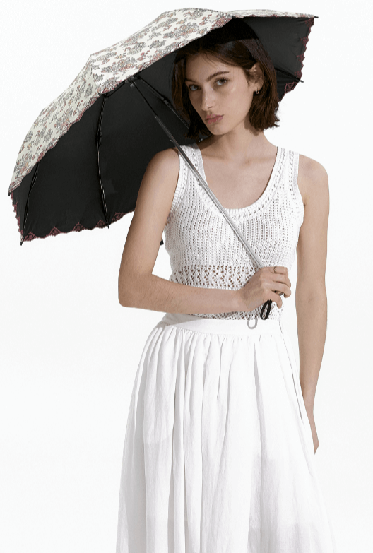 닥스 핑크플라워 양우산